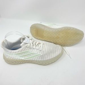 SOBAVOK adidas white shoes men’s 7.5